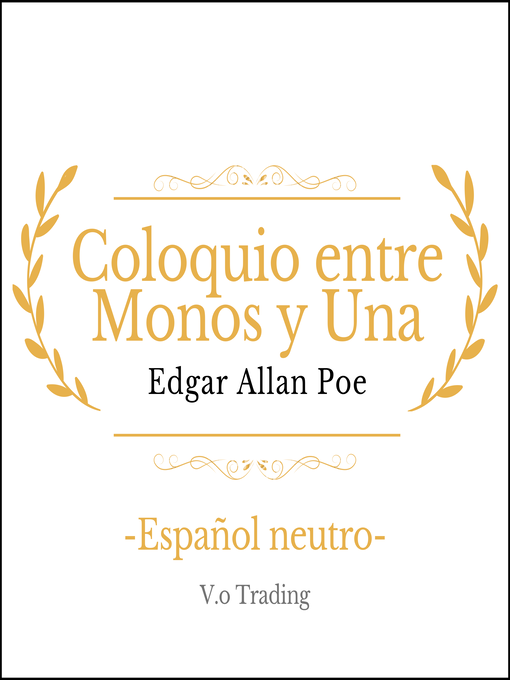 Title details for Coloquio entre Monos y Una by Edgar Allan Poe - Available